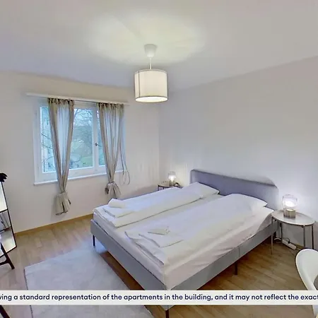 Basic 1br In Seebach, Tram-connected Apartment