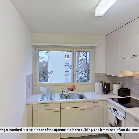 Basic 1br In Seebach, Tram-connected Apartment Zurich