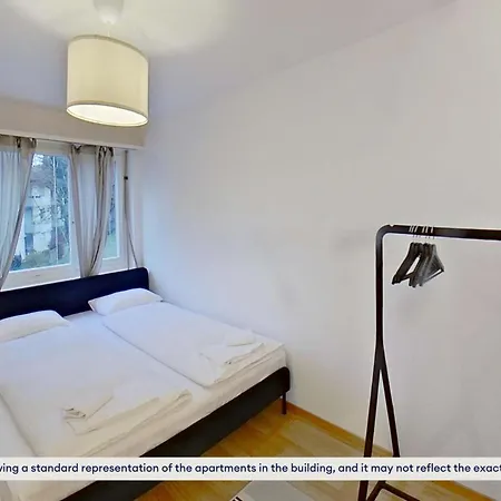 Basic 1br In Seebach, Tram-connected Apartment *